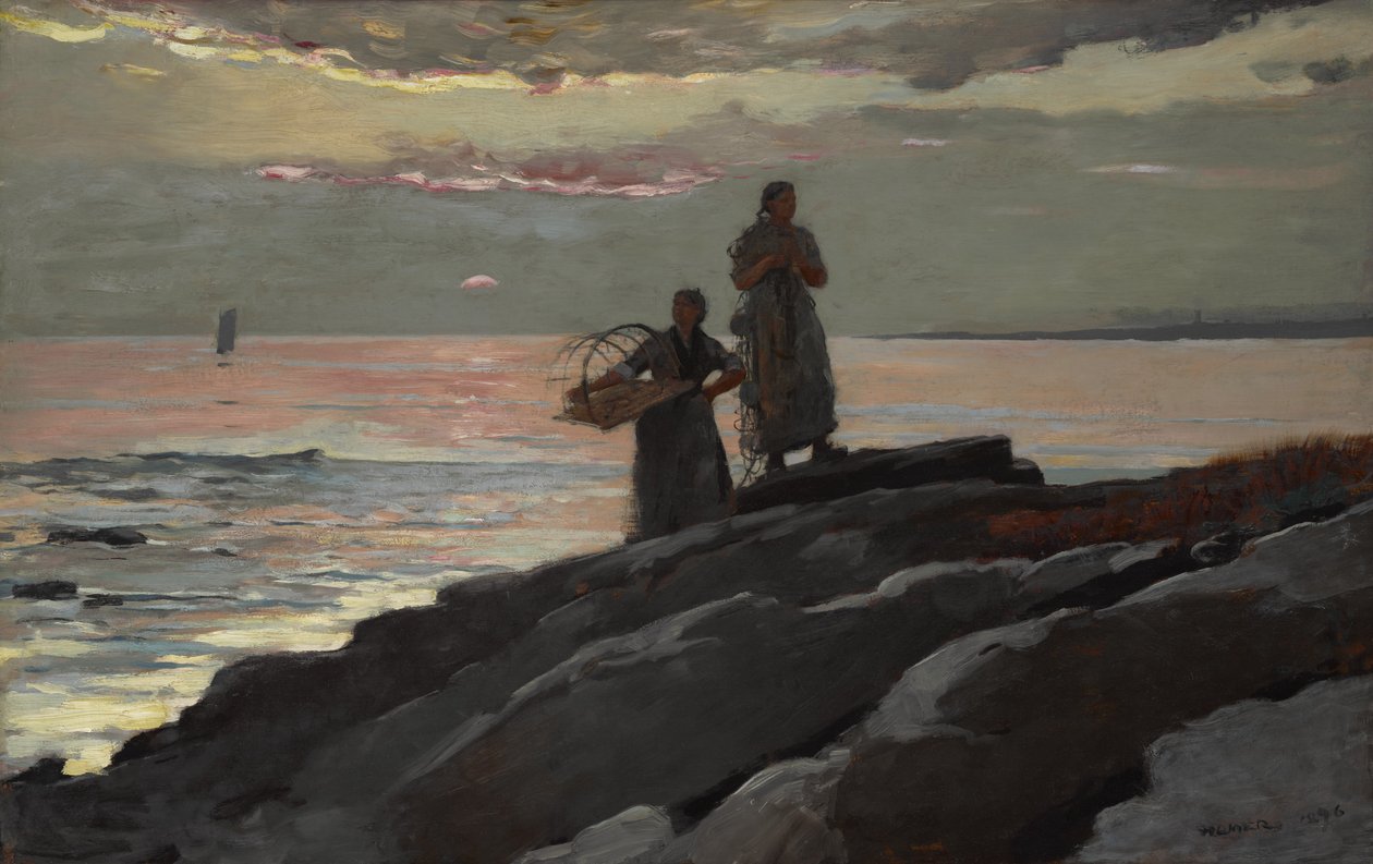 Saco Bay, 1896 de Winslow Homer
