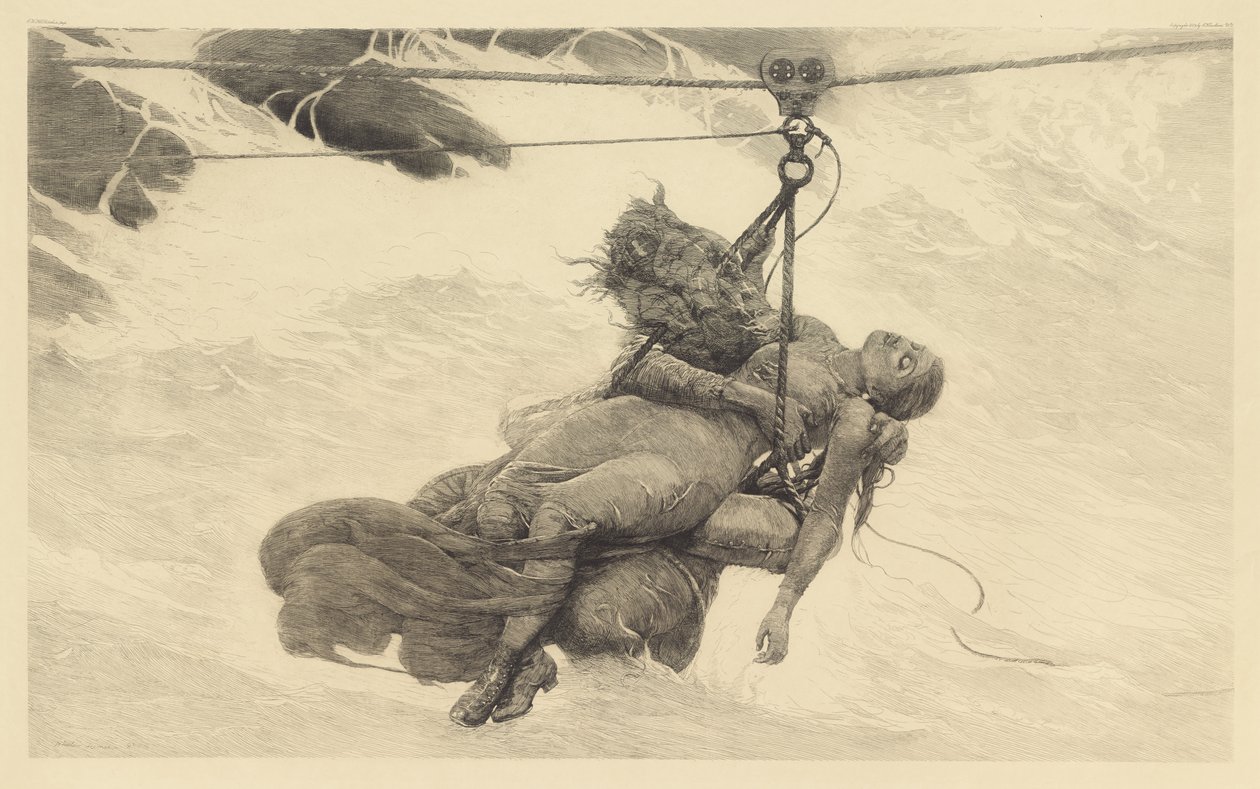 Salvo, 1889 de Winslow Homer