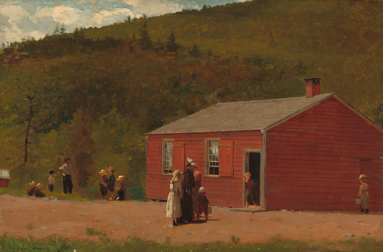 Hora da Escola de Winslow Homer