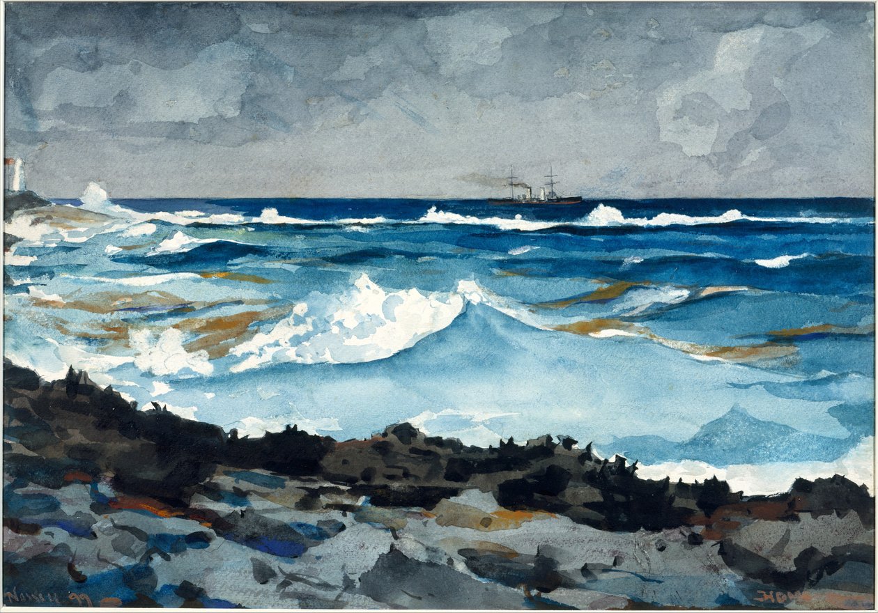 Costa e Surf, Nassau de Winslow Homer