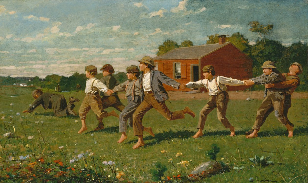 Encaixe o Chicote, 1872 de Winslow Homer