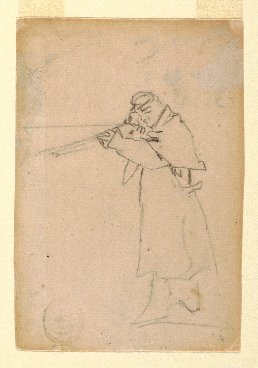 Soldado mirando de Winslow Homer
