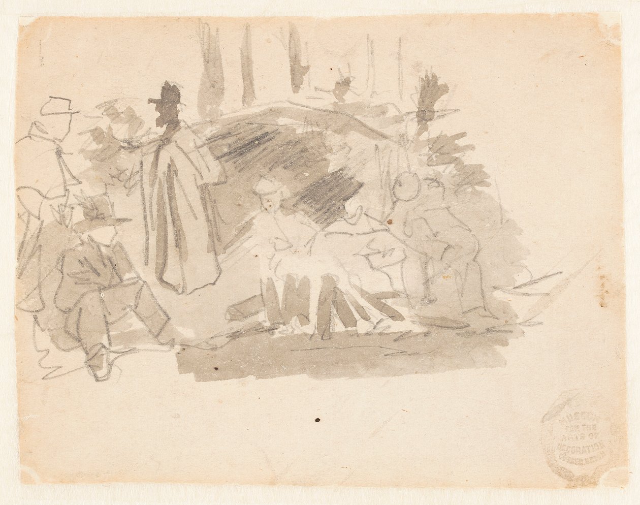Acampamento de soldados de Winslow Homer