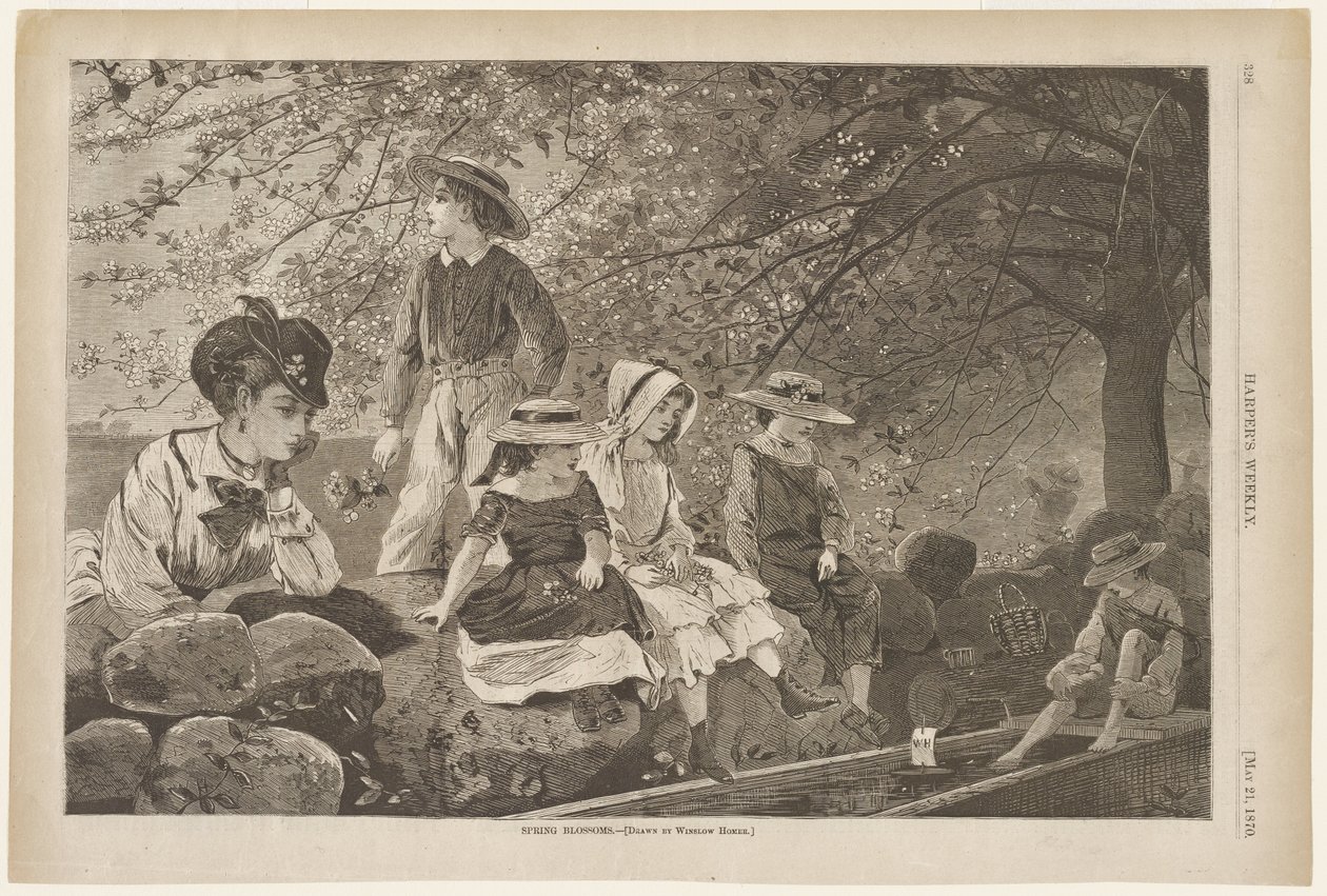 Flores da primavera de Winslow Homer