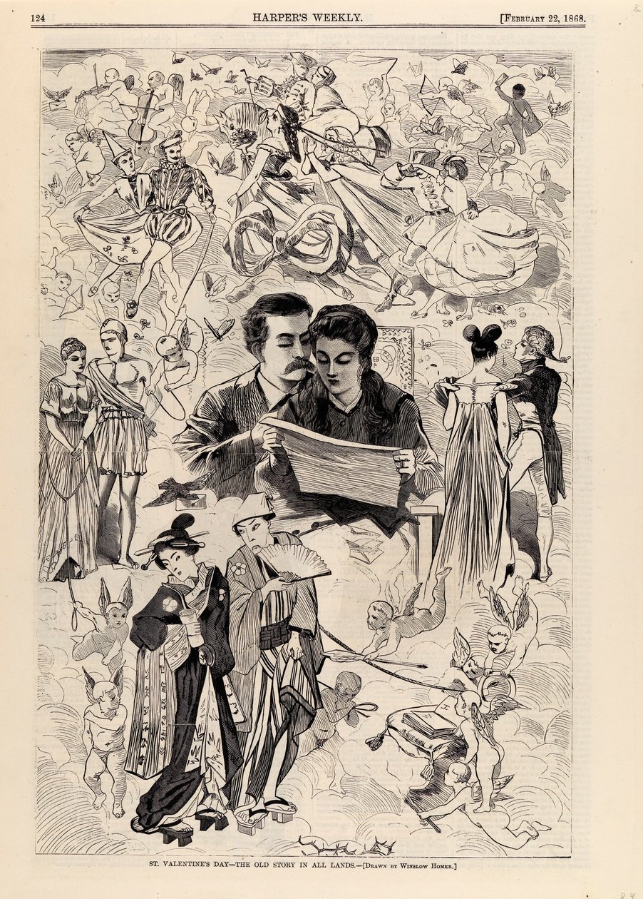 Dia de São Valentim - A velha história em todas as terras, de Harper