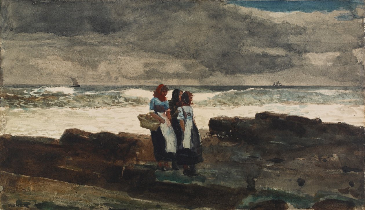 Sun and Clouds, 1882. de Winslow Homer
