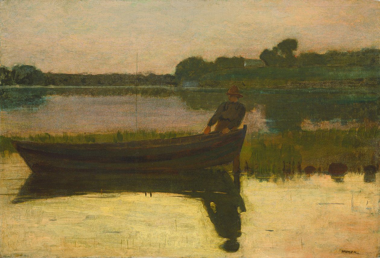 Sunset, c. 1875. de Winslow Homer