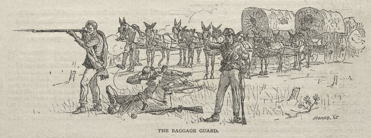 O Guarda de Bagagem de Winslow Homer