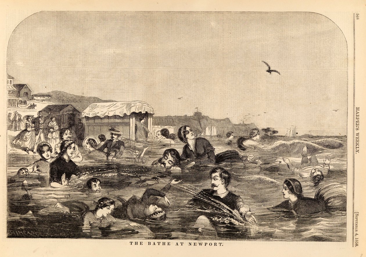 The Bathe [sic] at Newport, de Harper
