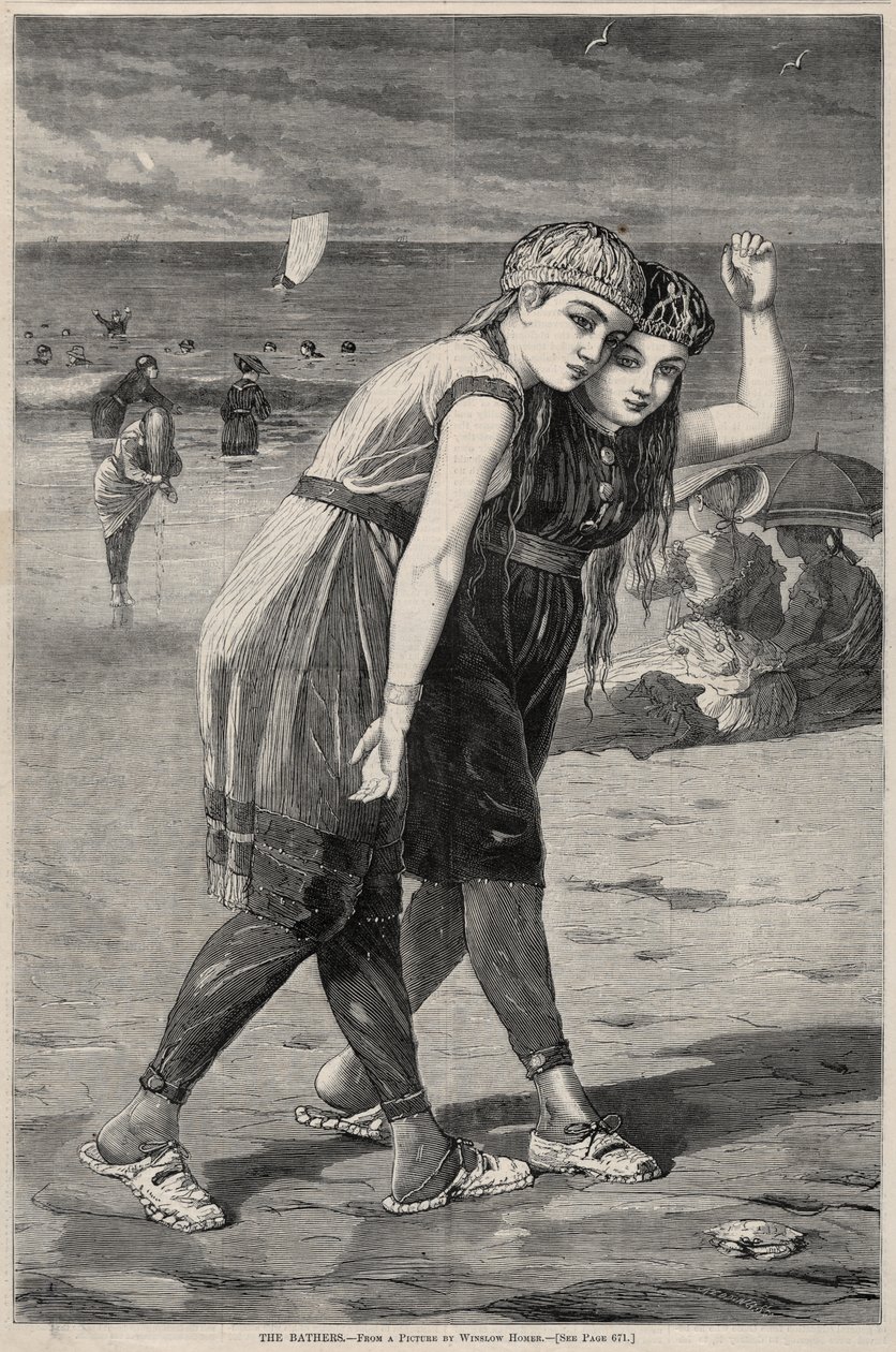 As Banhistas de Winslow Homer