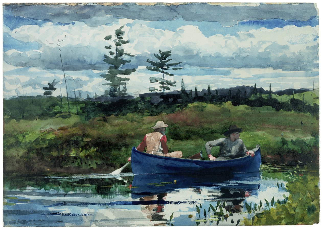 O Barco Azul de Winslow Homer