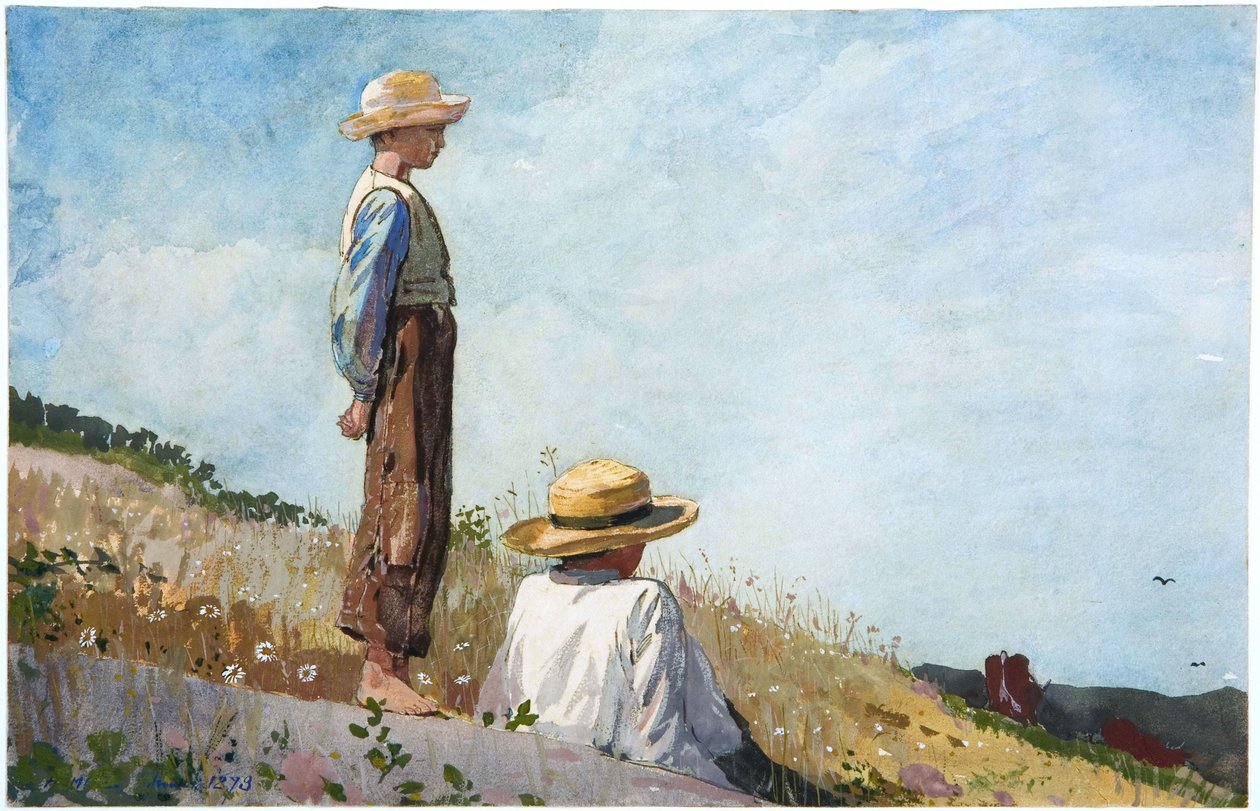 O Rapaz Azul de Winslow Homer