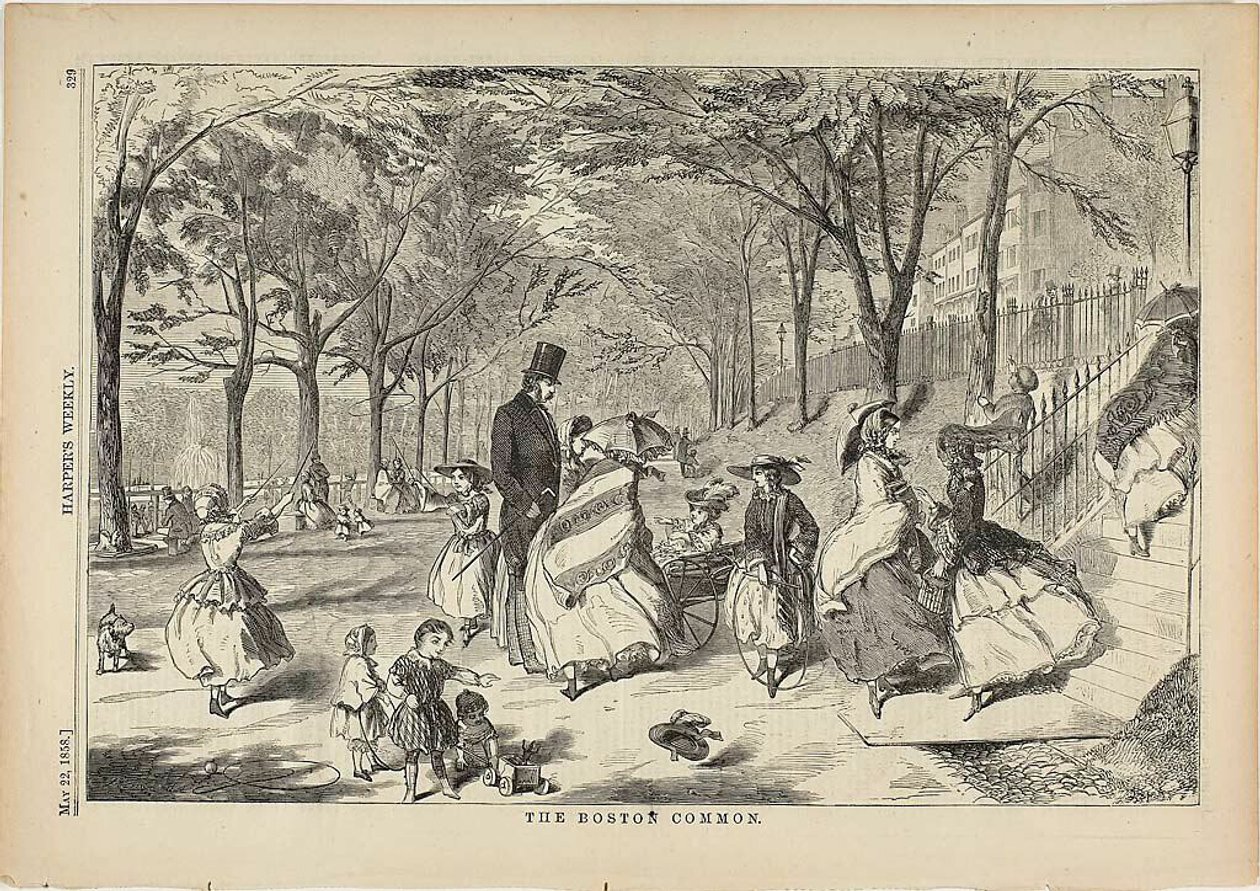 O Boston Common de Winslow Homer