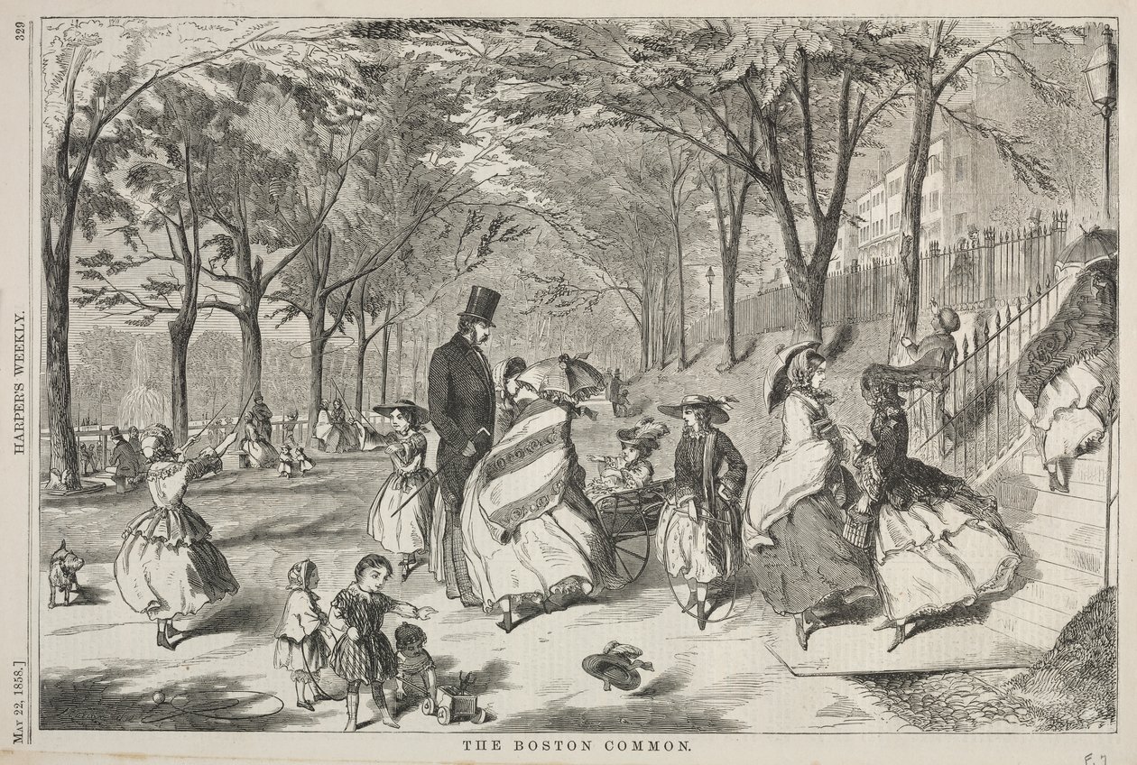 O Boston Common de Winslow Homer