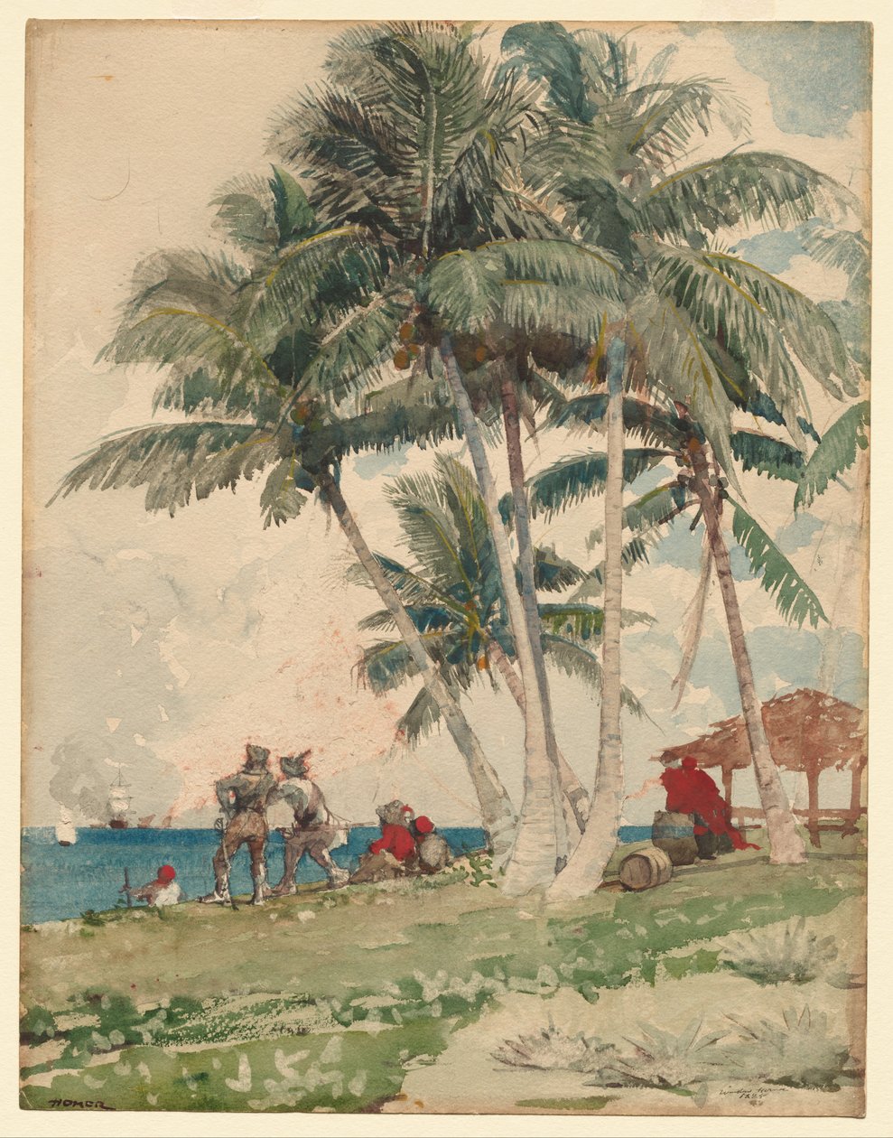 Os Buccaneers de Winslow Homer