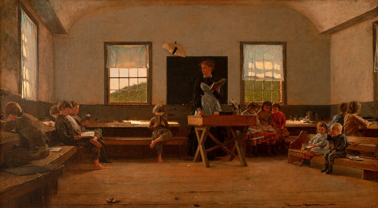A escola rural de Winslow Homer