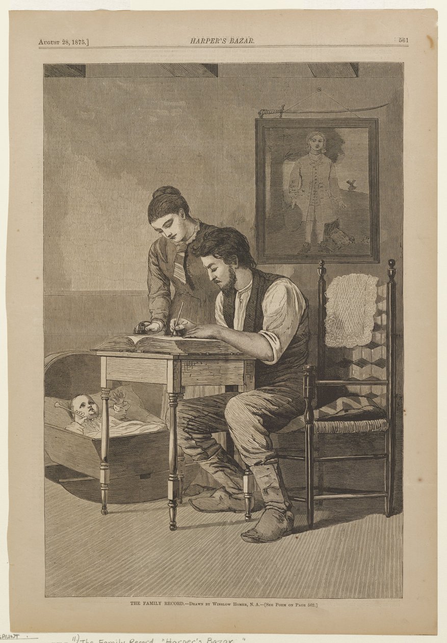 O registo de família de Winslow Homer