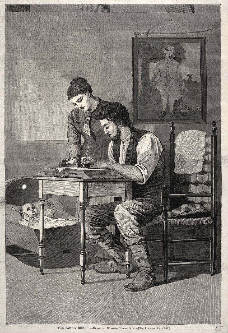 O Registro de Família, 1875. de Winslow Homer