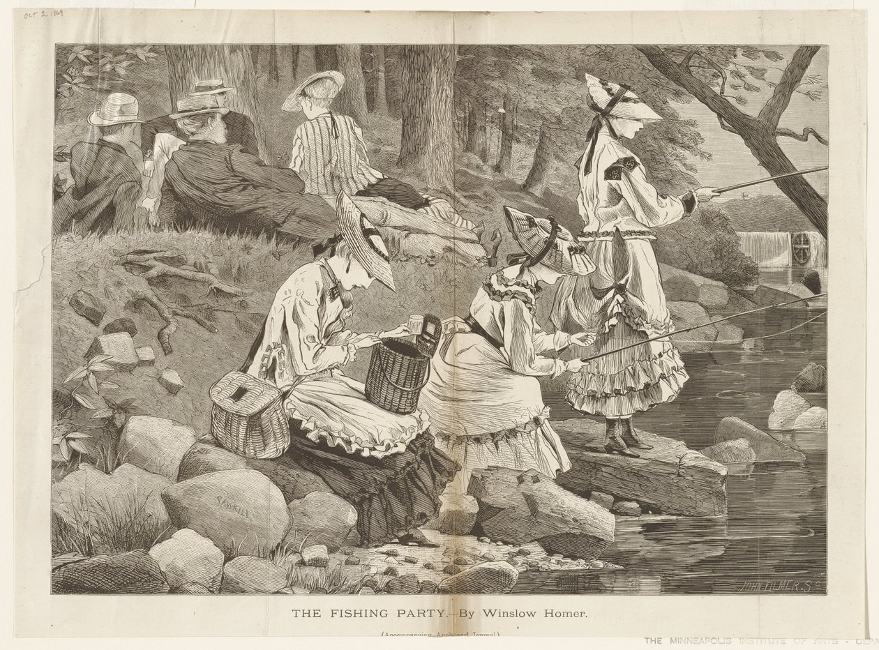 O grupo de pesca de Winslow Homer