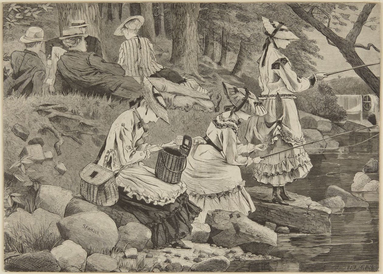 O grupo de pesca de Winslow Homer