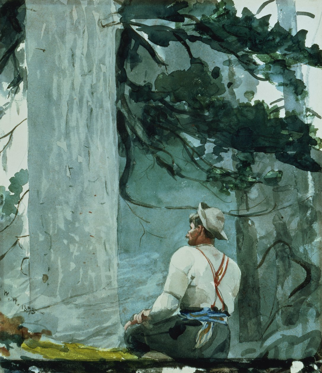 O Guia, 1895 de Winslow Homer