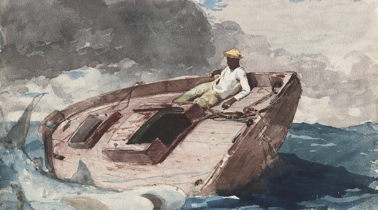 A Corrente do Golfo, c.1899 de Winslow Homer
