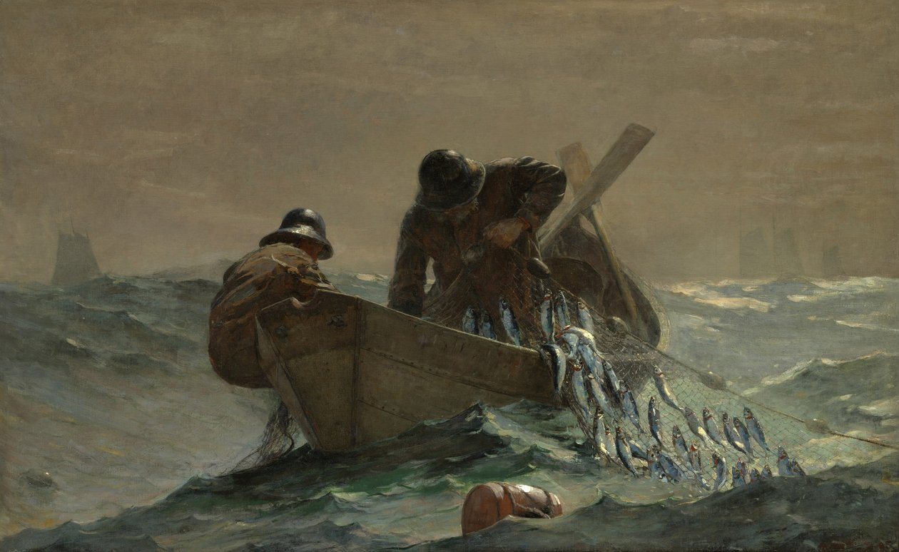 A rede do arenque de Winslow Homer