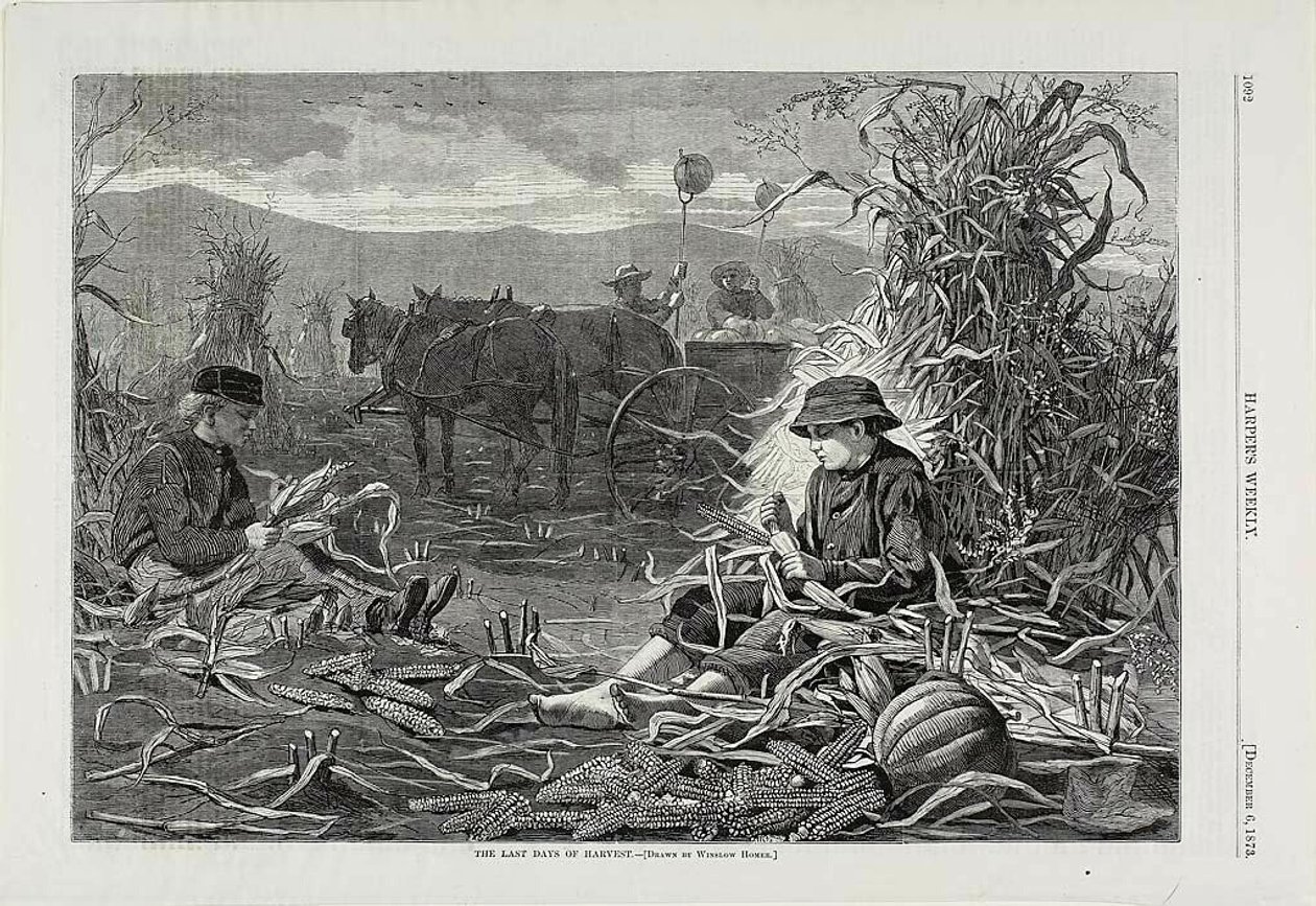 Os últimos dias da colheita de Winslow Homer
