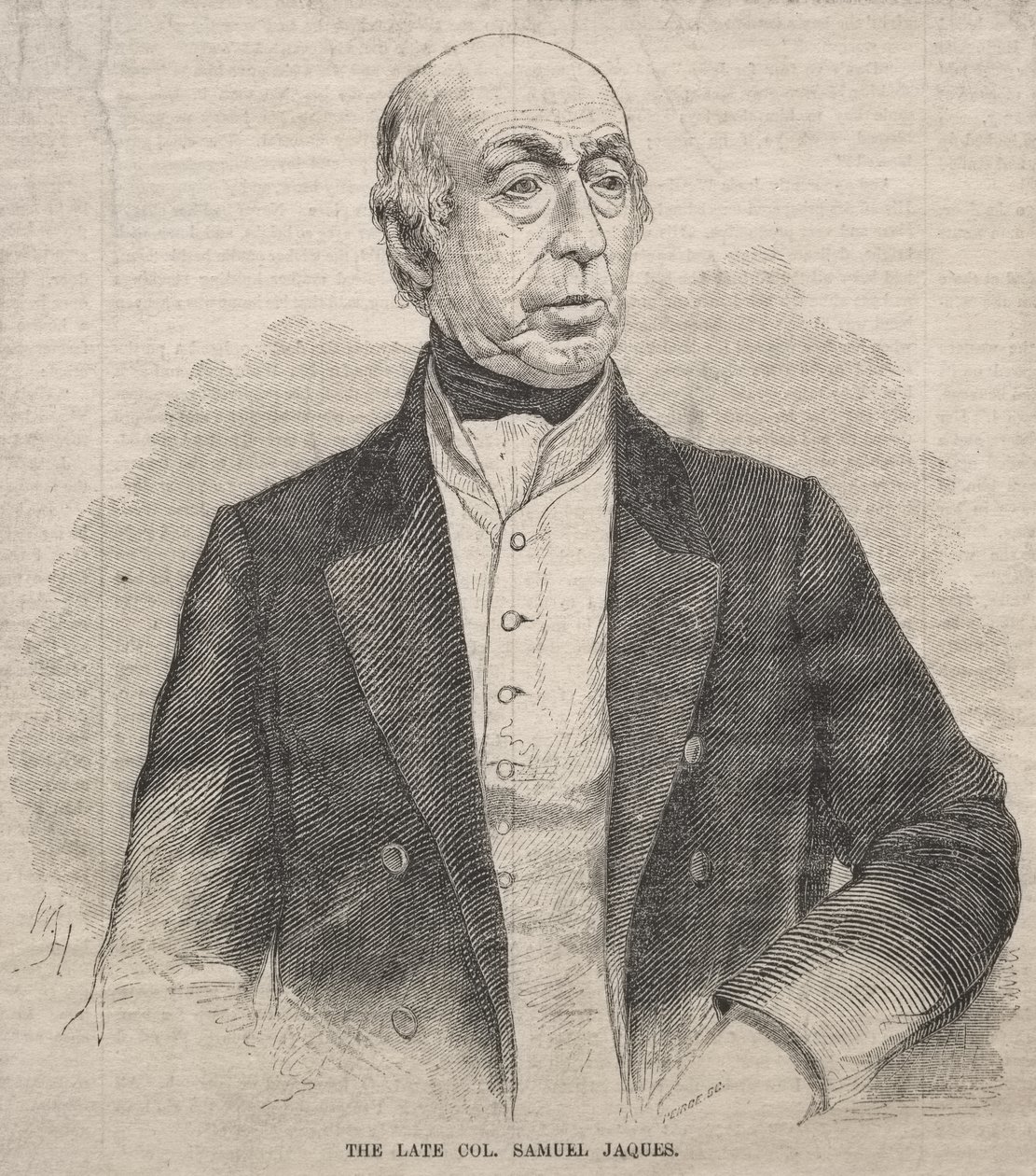 O falecido Coronel Samuel Jaques de Winslow Homer