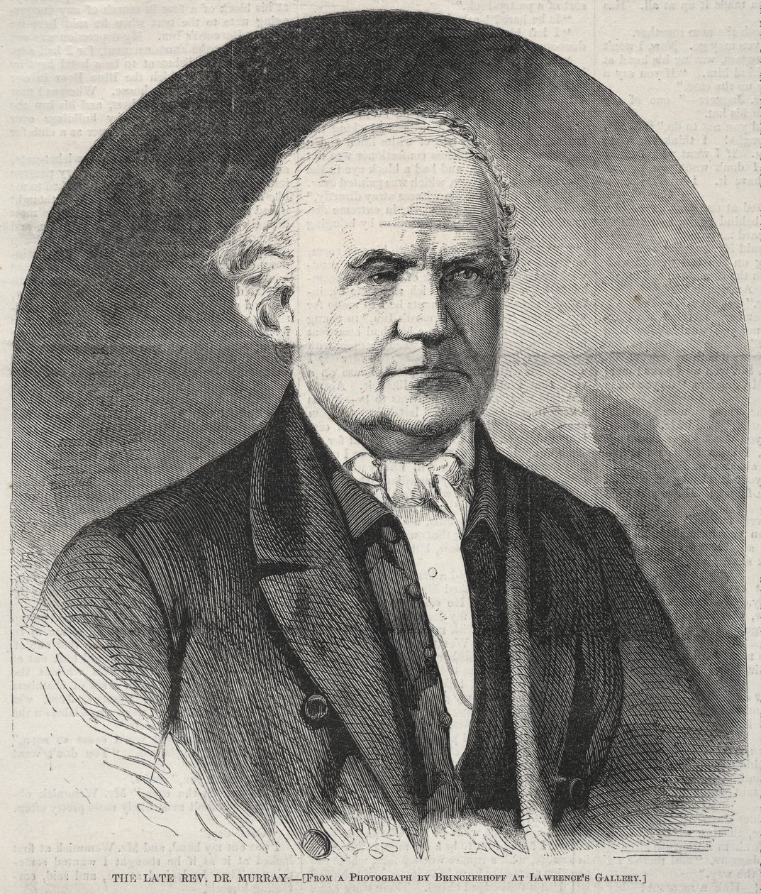 O Rev. tardio Dr. Murray, 1861. de Winslow Homer