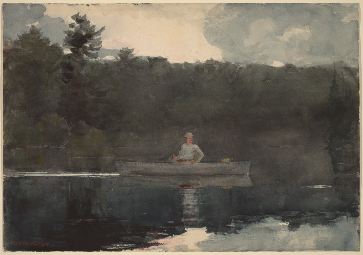 O pescador solitário de Winslow Homer