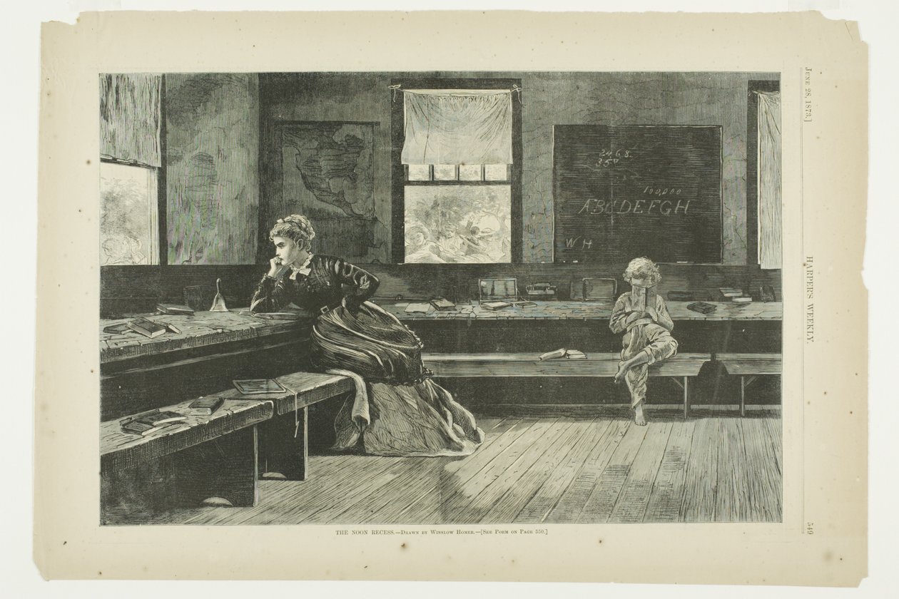 O intervalo do meio-dia de Winslow Homer
