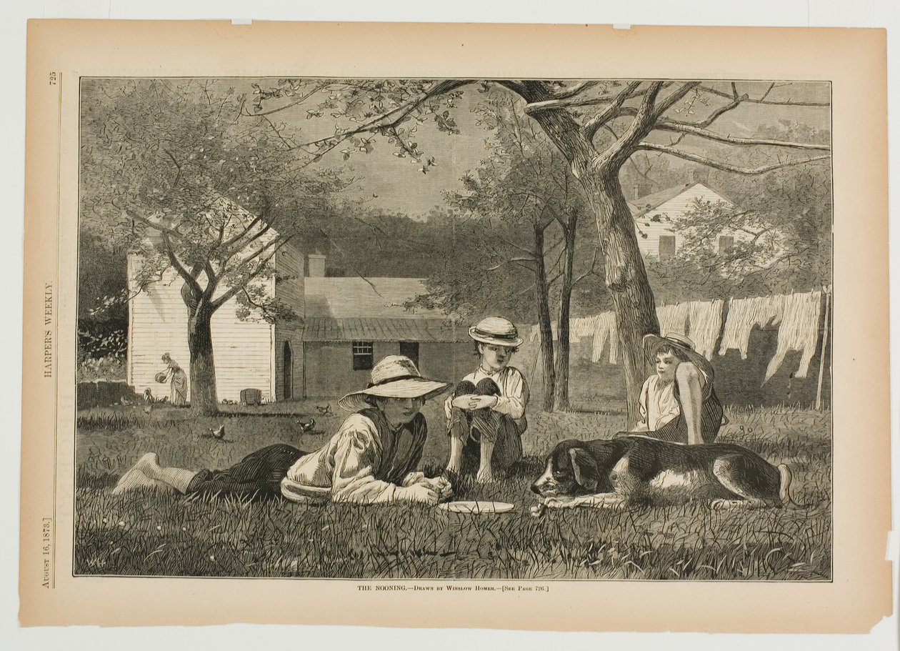 A Nooning de Winslow Homer