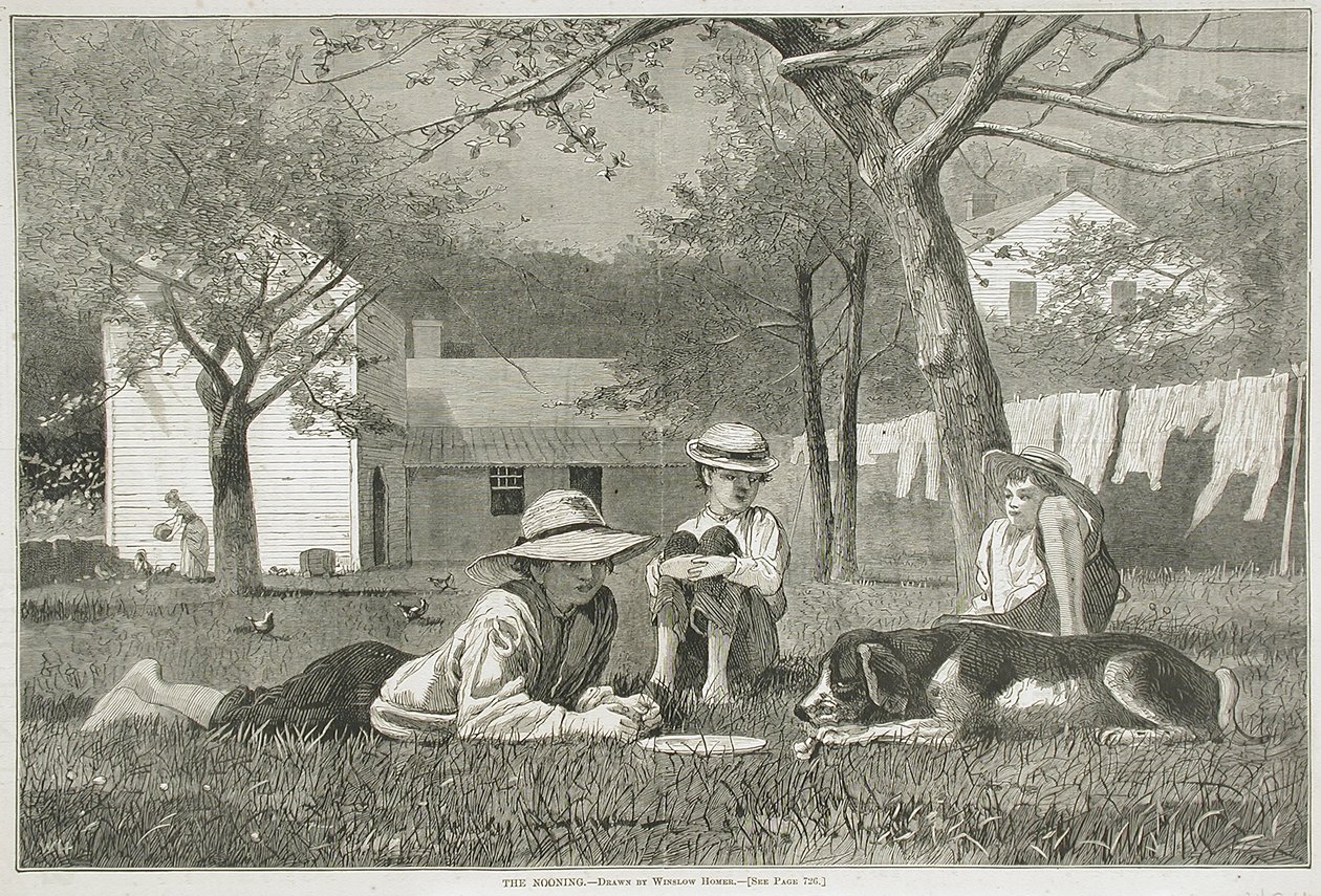 A pausa do meio-dia de Winslow Homer