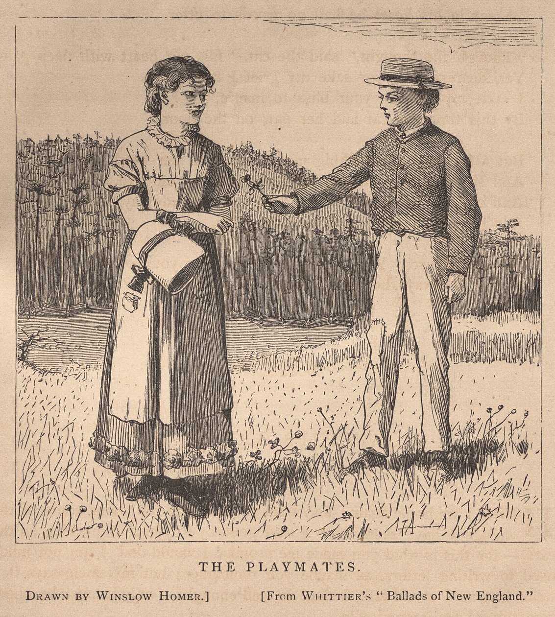Os companheiros de jogo de Winslow Homer