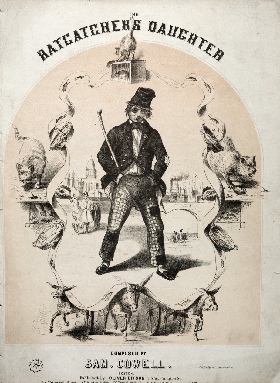 A Filha do Apanhador de Ratos - Capa da Partitura de Winslow Homer