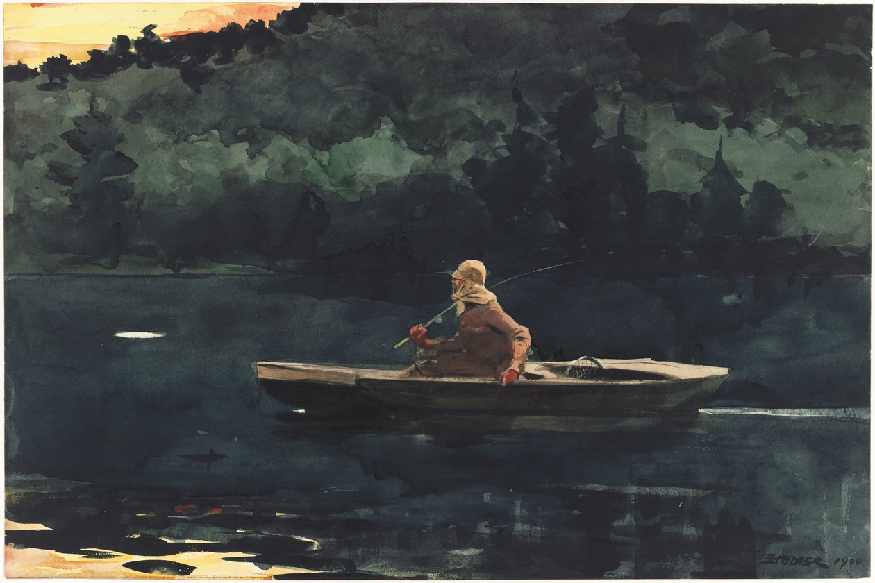 The Rise, 1900. de Winslow Homer