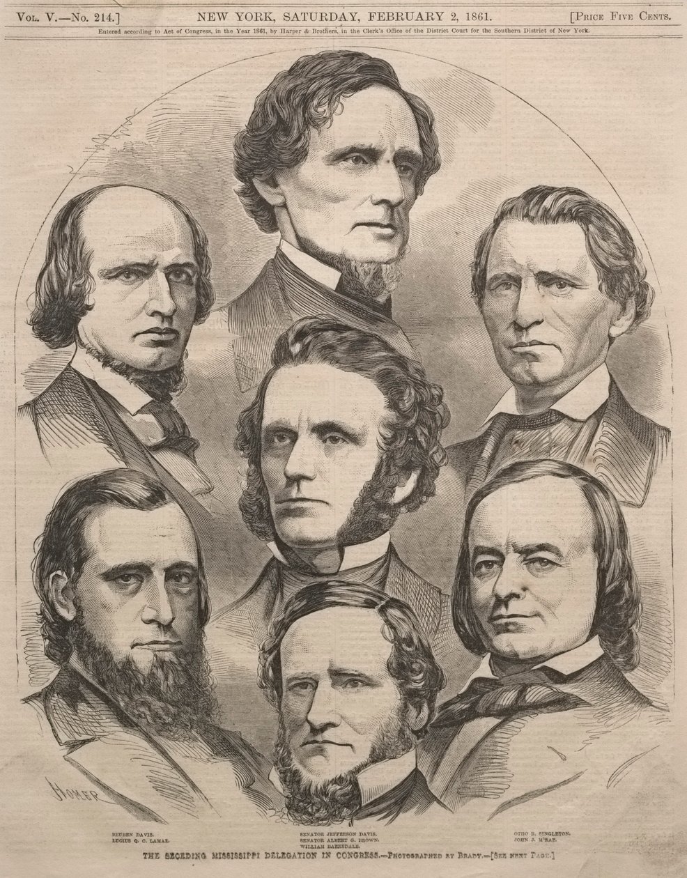 A Delegação do Mississippi no Congresso de Winslow Homer