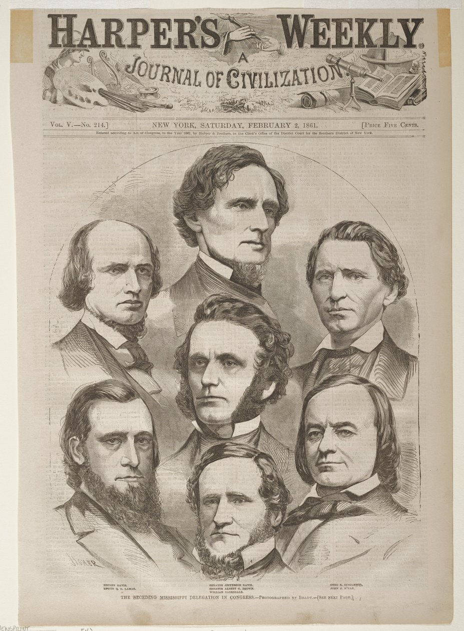 A Delegação do Mississippi Secessionista no Congresso de Winslow Homer