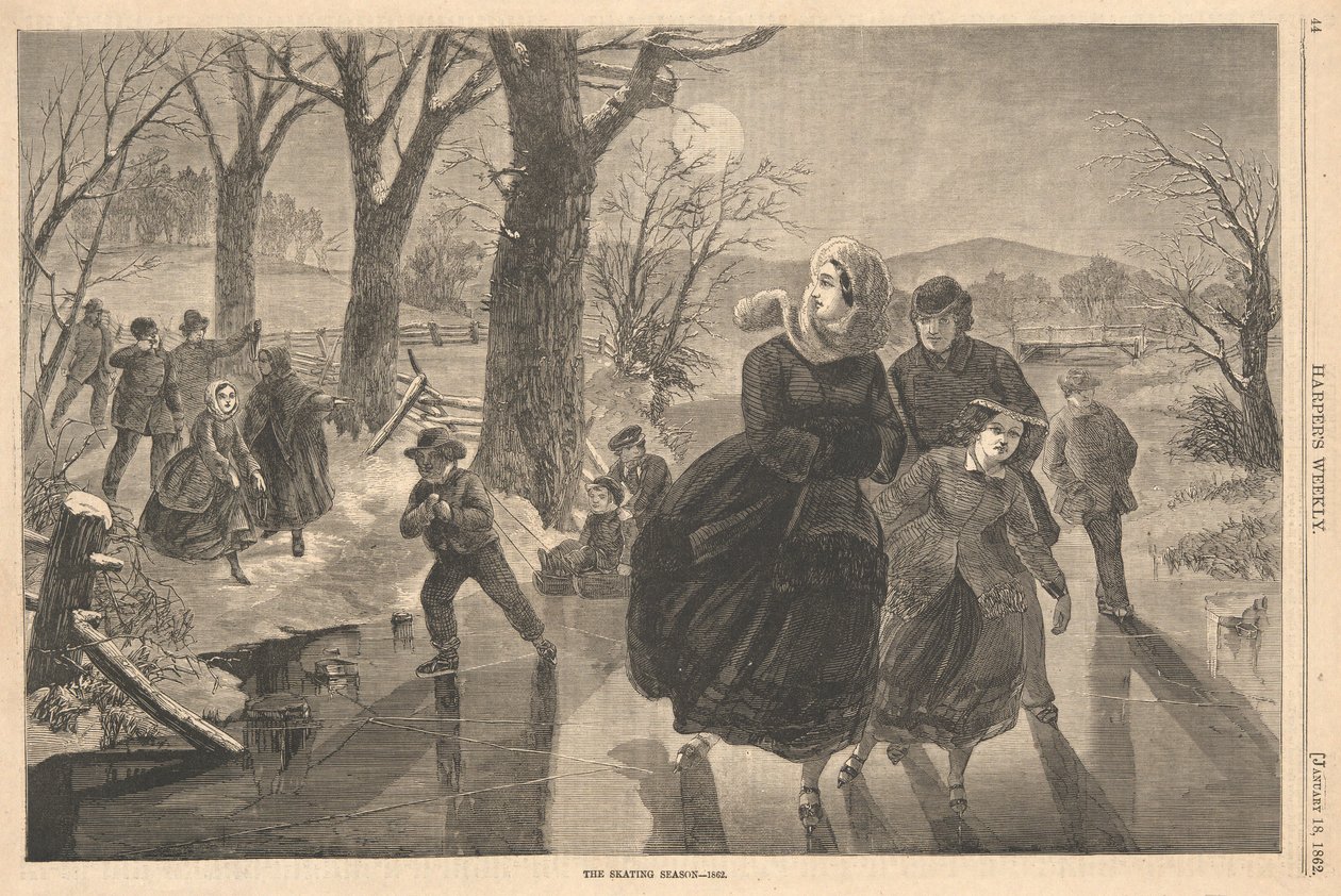 A temporada de patinação de Winslow Homer