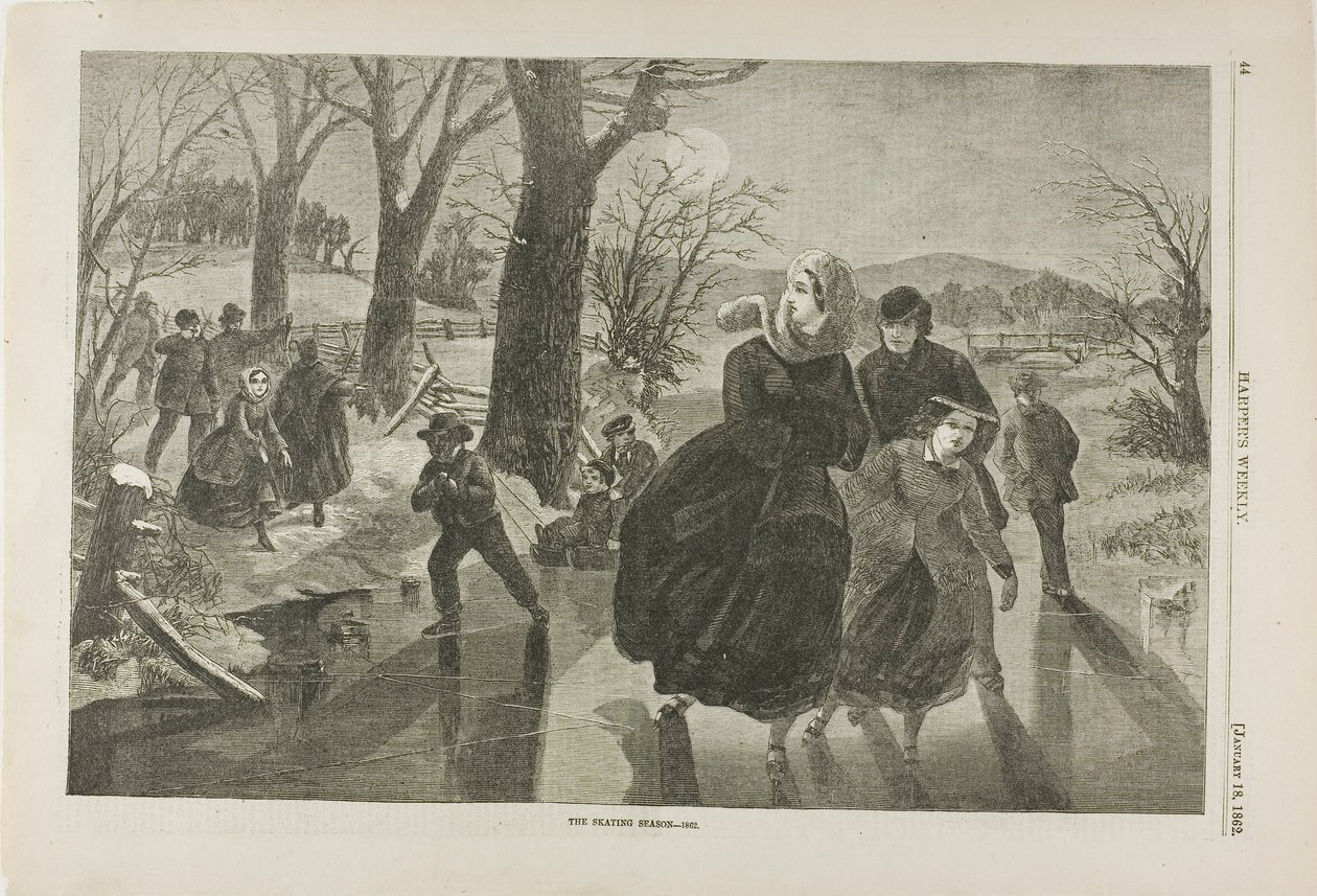 A época de patinagem de Winslow Homer