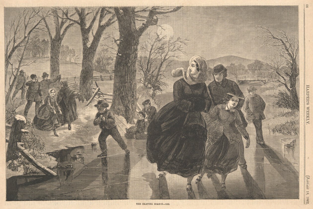 A Época de Patinagem de Winslow Homer