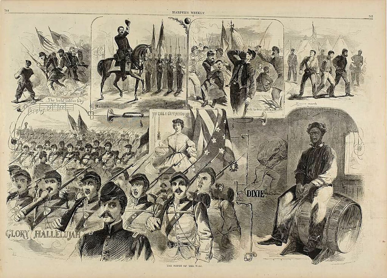 As canções da guerra de Winslow Homer