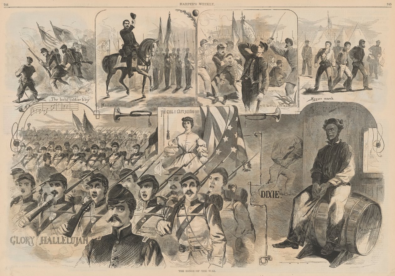 As Canções da Guerra, de Harper de Winslow Homer