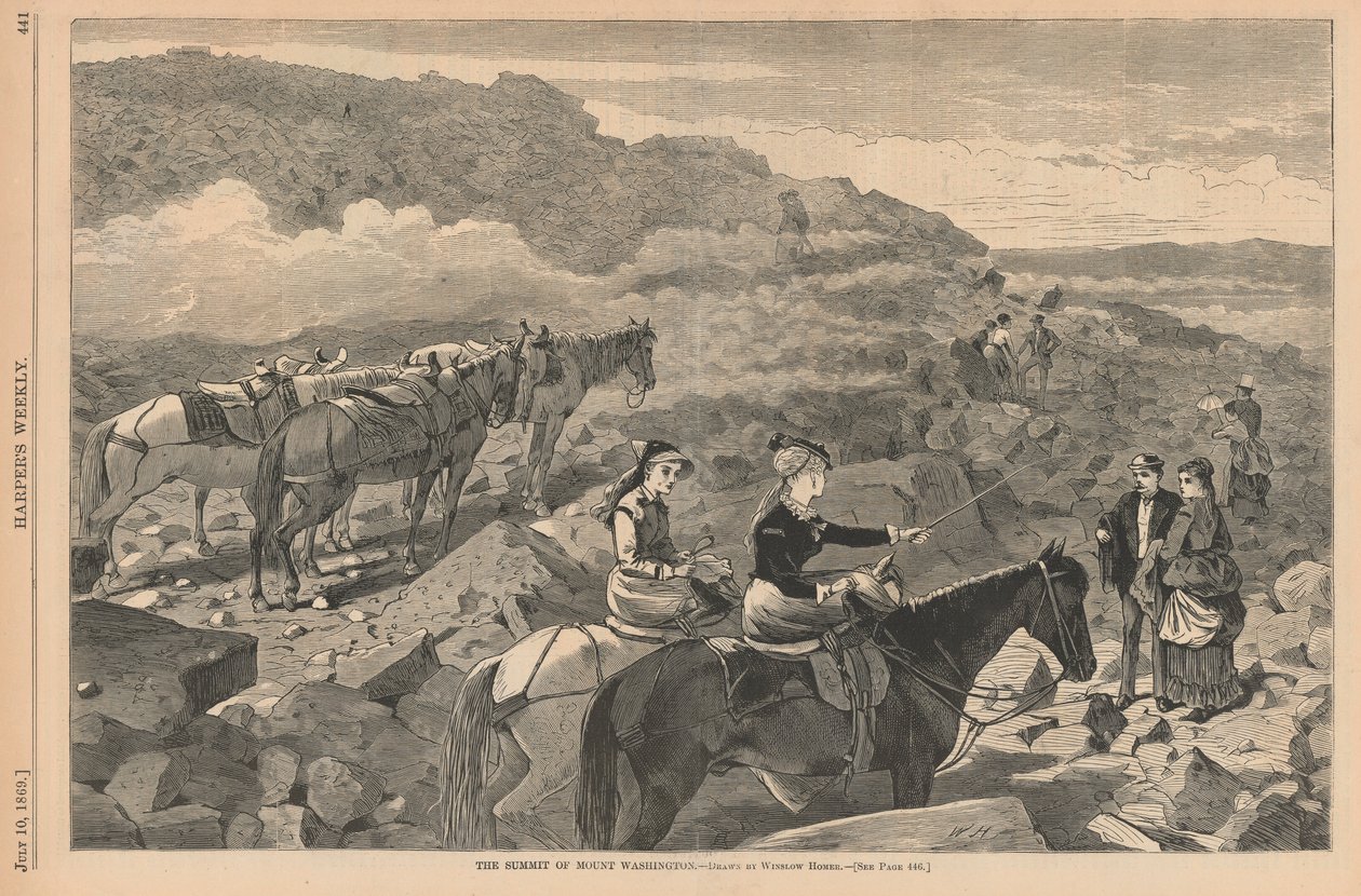 A Cimeira do Monte Washington, de Harper de Winslow Homer