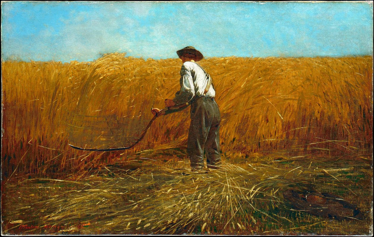 O veterano numa nova área de Winslow Homer