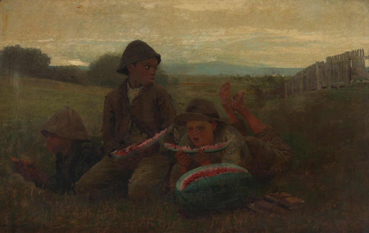 Os Rapazes da Melancia de Winslow Homer
