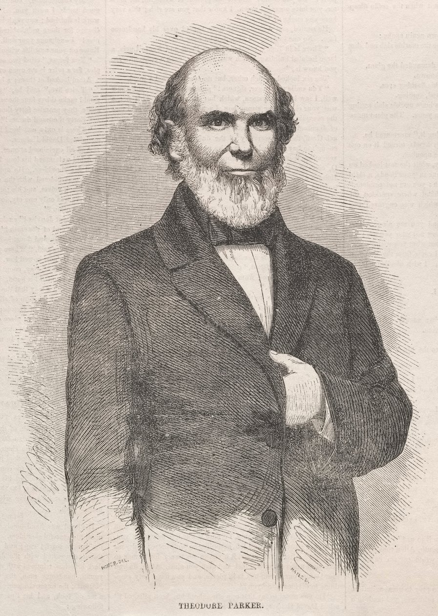 Theodore Parker, 1858. de Winslow Homer