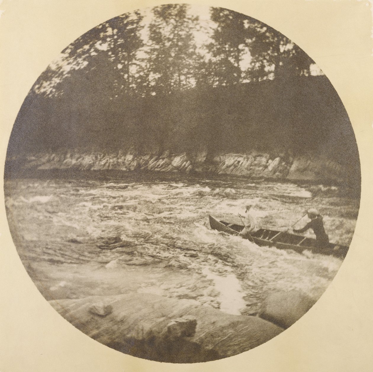 Thomas Johnston Homer II e Fred Collins Canoagem de Winslow Homer