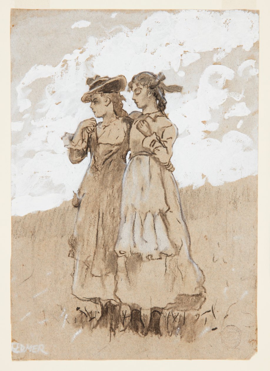 Duas meninas de Winslow Homer